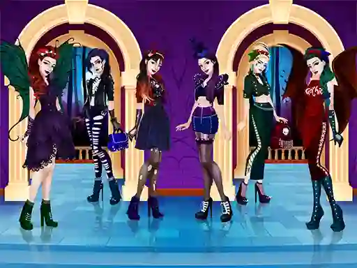 Juego Gothic Dress Up en línea