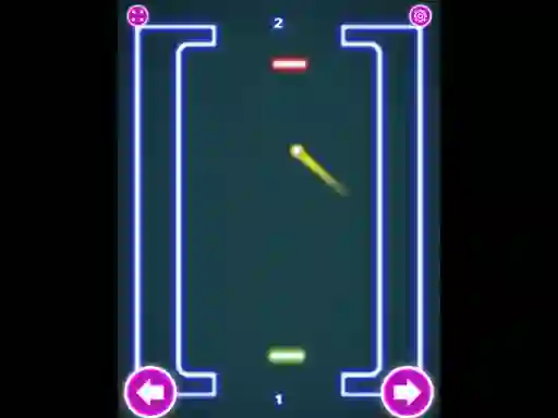 Juego Pong Neon en línea