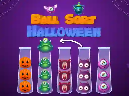 Juego Ball Sort Halloween en línea