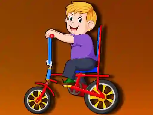 Juego Cartoon Bike Jigsaw en línea