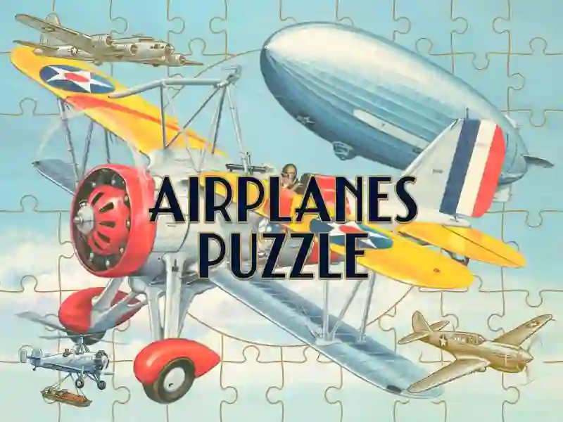 Juego Airplanes Puzzle en línea