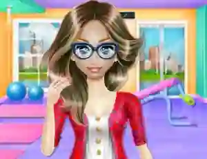 Juego Nerdy Girl Fat to Fit en línea
