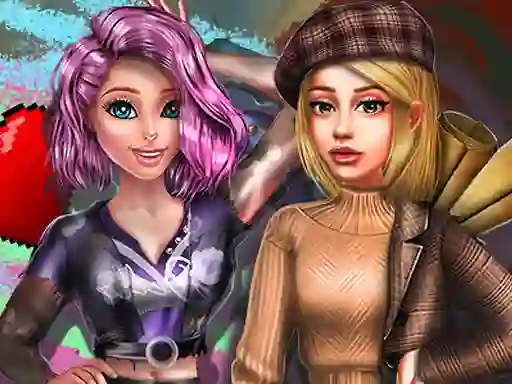 Juego 2022 Dark Academia to Egirl Dress up en línea