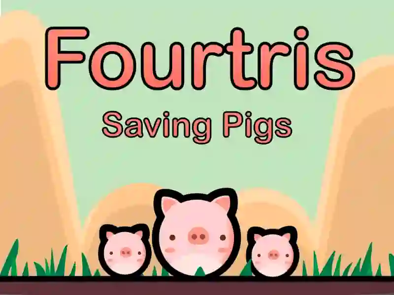 Juego Fourtris Saving Pigs en línea
