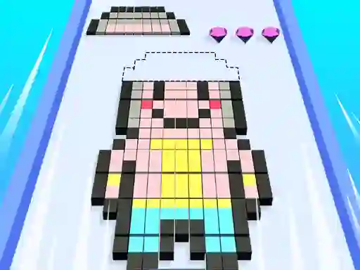 Juego Blocks Stack Rush en línea