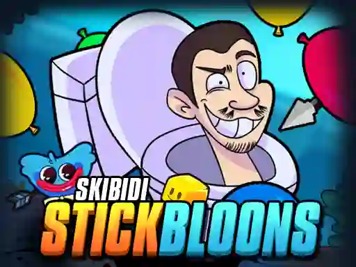 Juego Skibidi Stick Bloons en línea