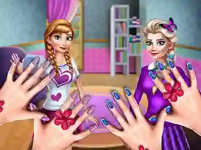 Juego Princesses Nails Salon en línea