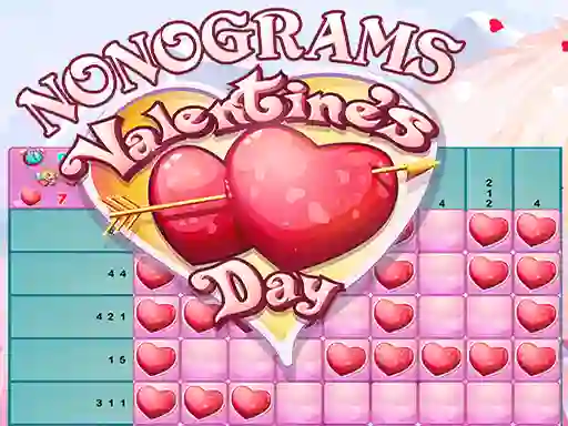 Juego Nonograms Valentines Day en línea