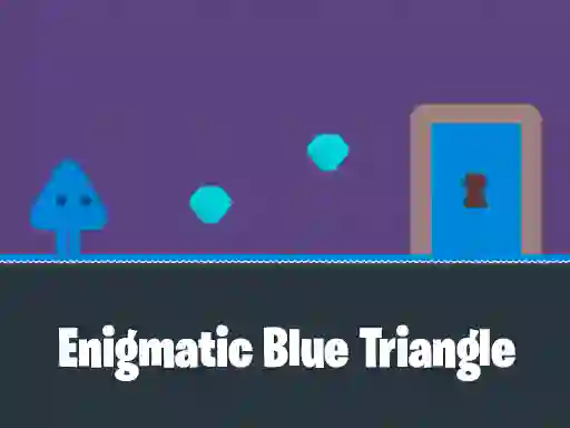 Juego Enigmatic Blue Triangle en línea