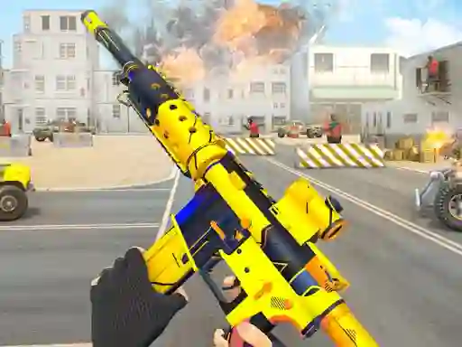 Juego TPS Gun War Shooting Games 3D en línea