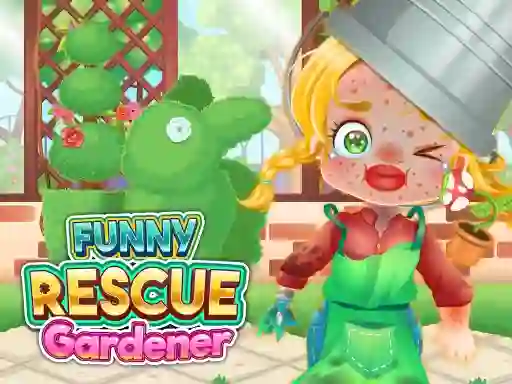 Juego Funny Rescue Gardener en línea
