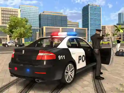 Juego Cartoon Police Car en línea