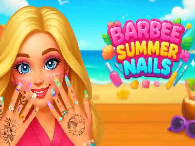 Juego Barbee Summer Nails en línea