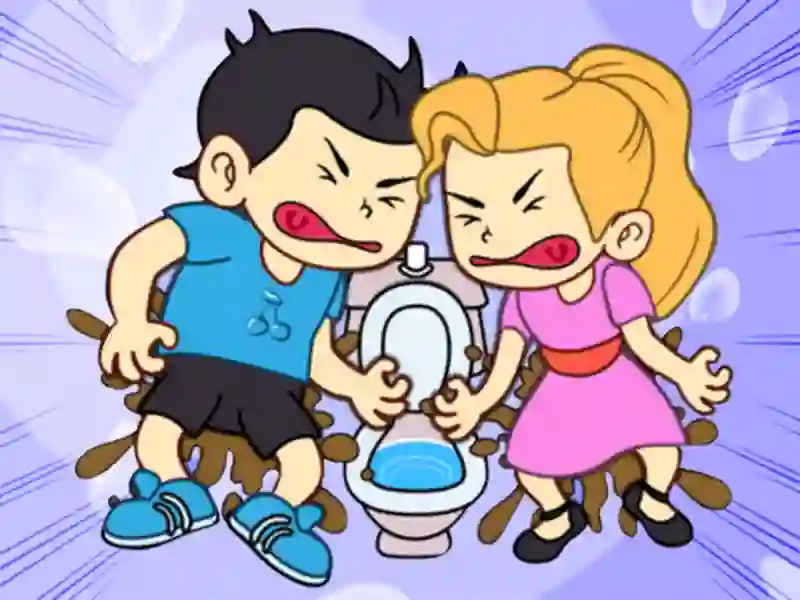 Juego Toilet Rush Race: Draw Puzzle en línea