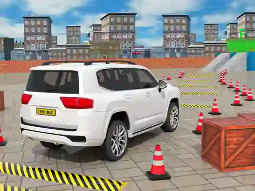 Juego Prado Car Parking Games Sim en línea