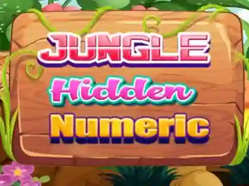 Juego Jungle Hidden Numeric en línea