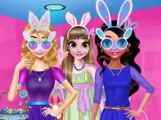 Juego Funny Easter Girls en línea