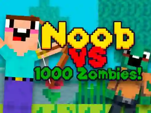 Juego Noob vs 1000 Zombies en línea