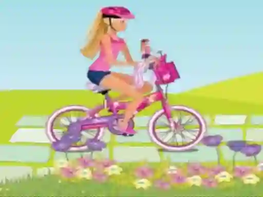 Juego BARBIE RIDES A BIKE en línea