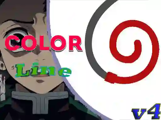 Juego coloring lines v4 en línea