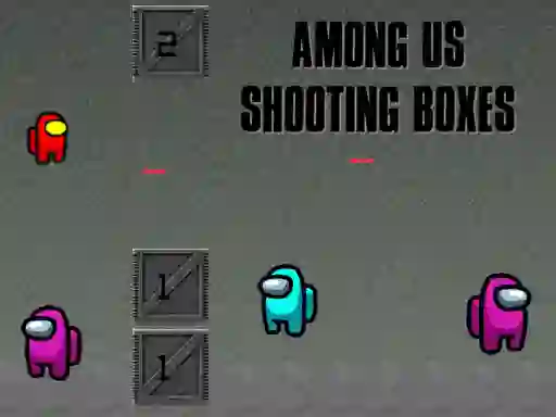 Juego Among Us Shooting Boxes en línea
