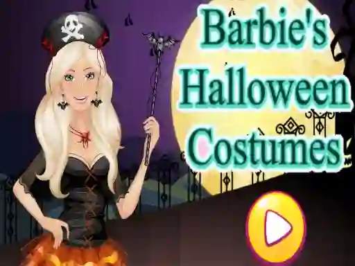Juego Barbie Halloween Costumes en línea
