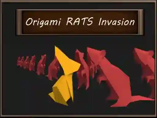 Juego Origami Rats Invasion en línea