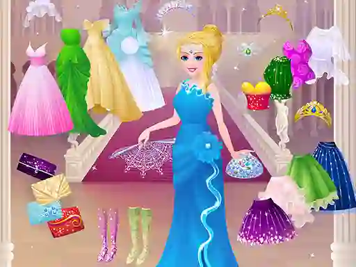 Juego Cinderella Dress Up Girl Games en línea