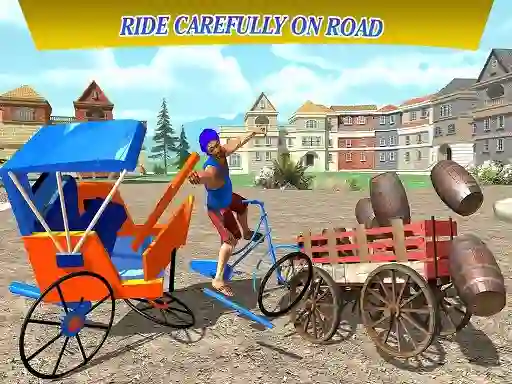 Juego City Cycle Rickshaw Simulator en línea