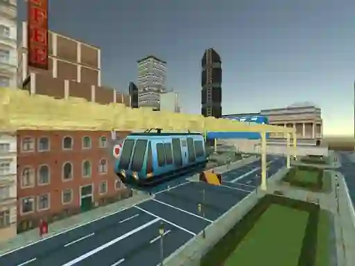 Juego Sky Train Simulator: Elevated Train Driving en línea