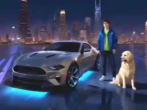 Juego Mustang City Driver en línea