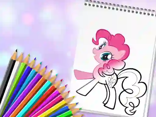 Juego Cute Pony Coloring Book en línea
