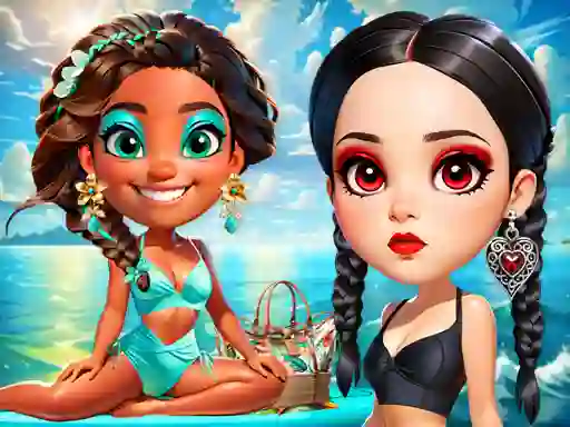 Juego Wave Chic Ocean Fashion Frenzy en línea