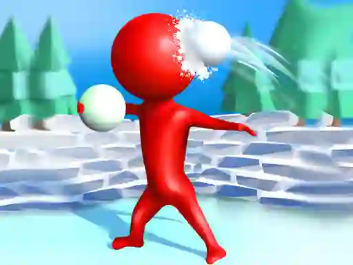 Juego StickMan Snow Fight en línea