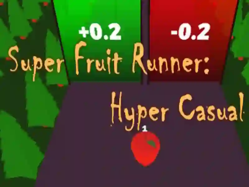 Juego Super Fruit Runner: Hyper Casual en línea