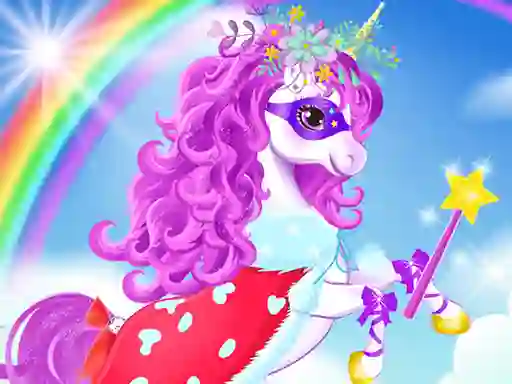 Juego Baby unicorn dress up en línea