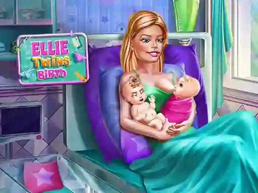 Juego Ellie Twins Birth en línea