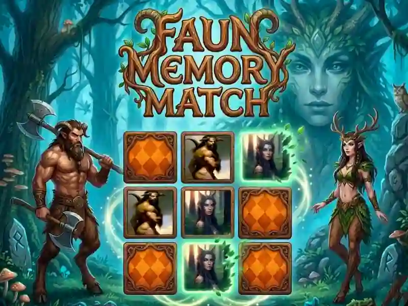 Juego Faun Memory Match en línea