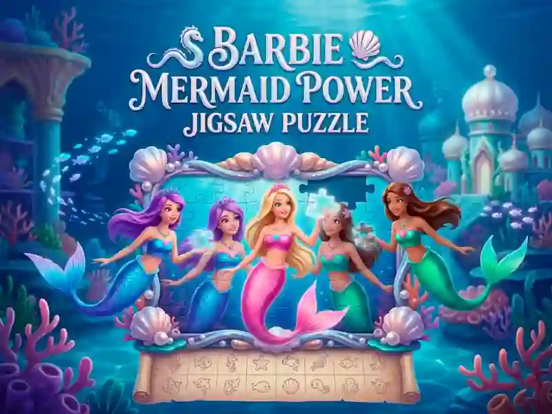 Juego Barbie Mermaid Power Jigsaw Puzzle en línea