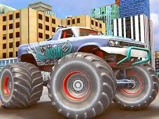 Juego Monster Truck Stunt Driving Simulation en línea
