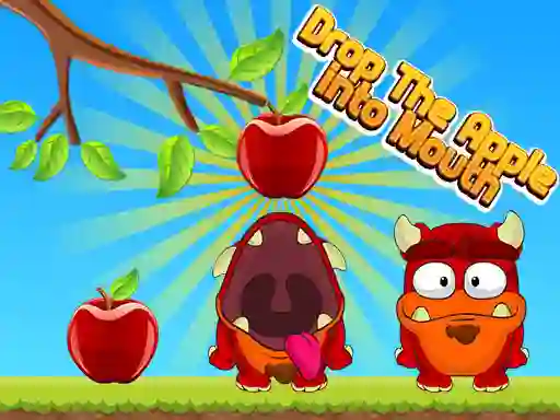 Juego Drop The Apple Into Mouth en línea