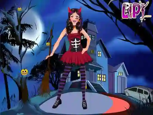 Juego Halloween Doll Party Fashion en línea
