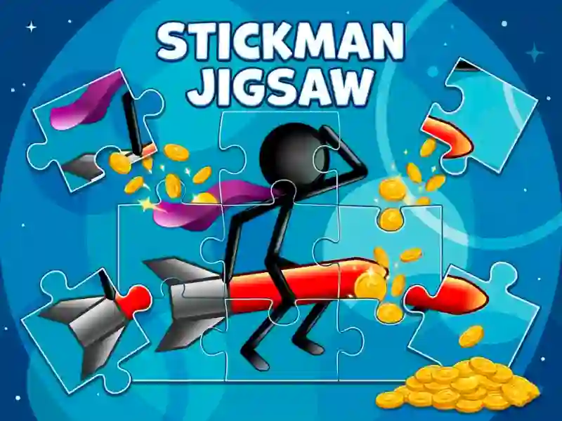 Juego Stickman Jigsaw en línea