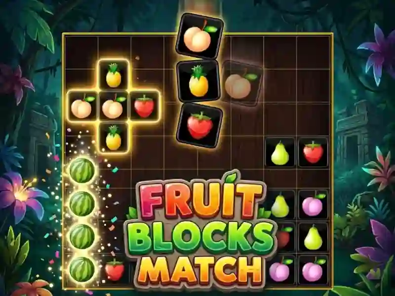 Juego Fruit Blocks Match en línea
