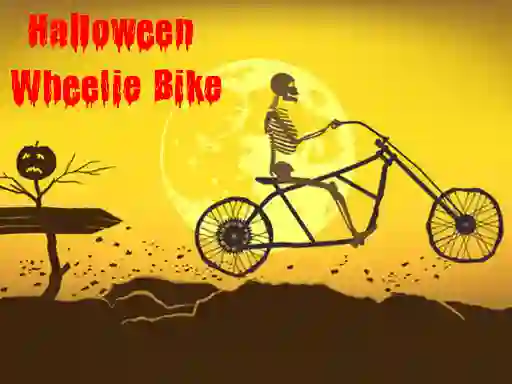 Juego Halloween Wheelie Bike en línea