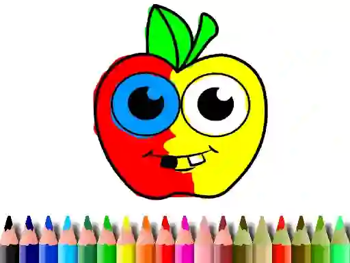 Juego Back To School: Apple Coloring Book en línea