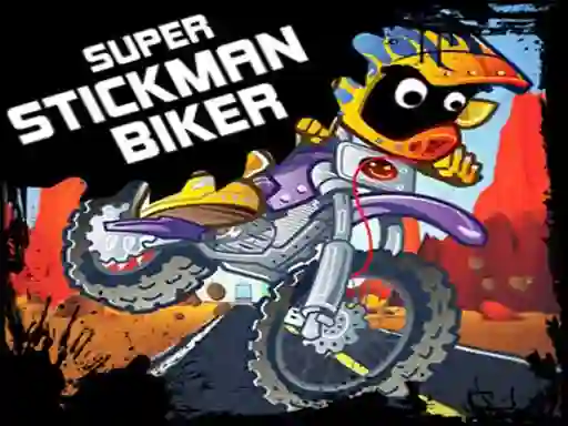 Juego Super Stickman Biker en línea