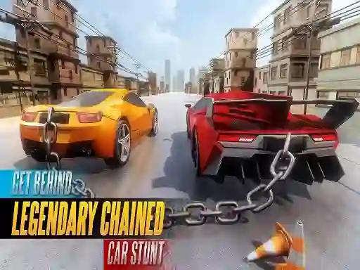 Juego Chained Car Stunts Race Mega Ramp en línea