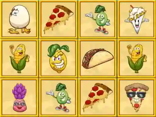 Juego Foody Memory en línea