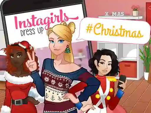 Juego InstaGirls Christmas Dress Up en línea